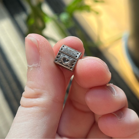 Retired Pandora Treasure Chest Charm - Picture 3 of 4